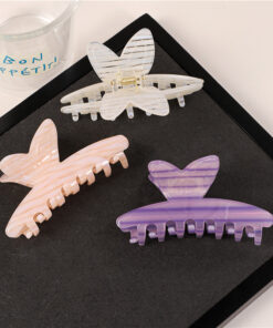 Bunny ear hair clip 10cm claw clips ‌Half-up clips