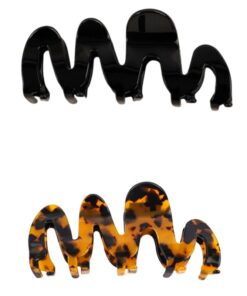 Wave hair claw clip Large 13CM high-performance acetate